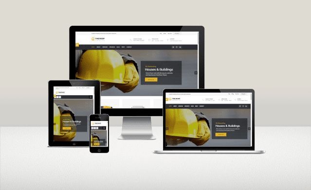 ثيم متجاوب The Roof